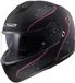 LS2 FF908 Strobe II Lux Mat Zwart Roze 06 Systeemhelm