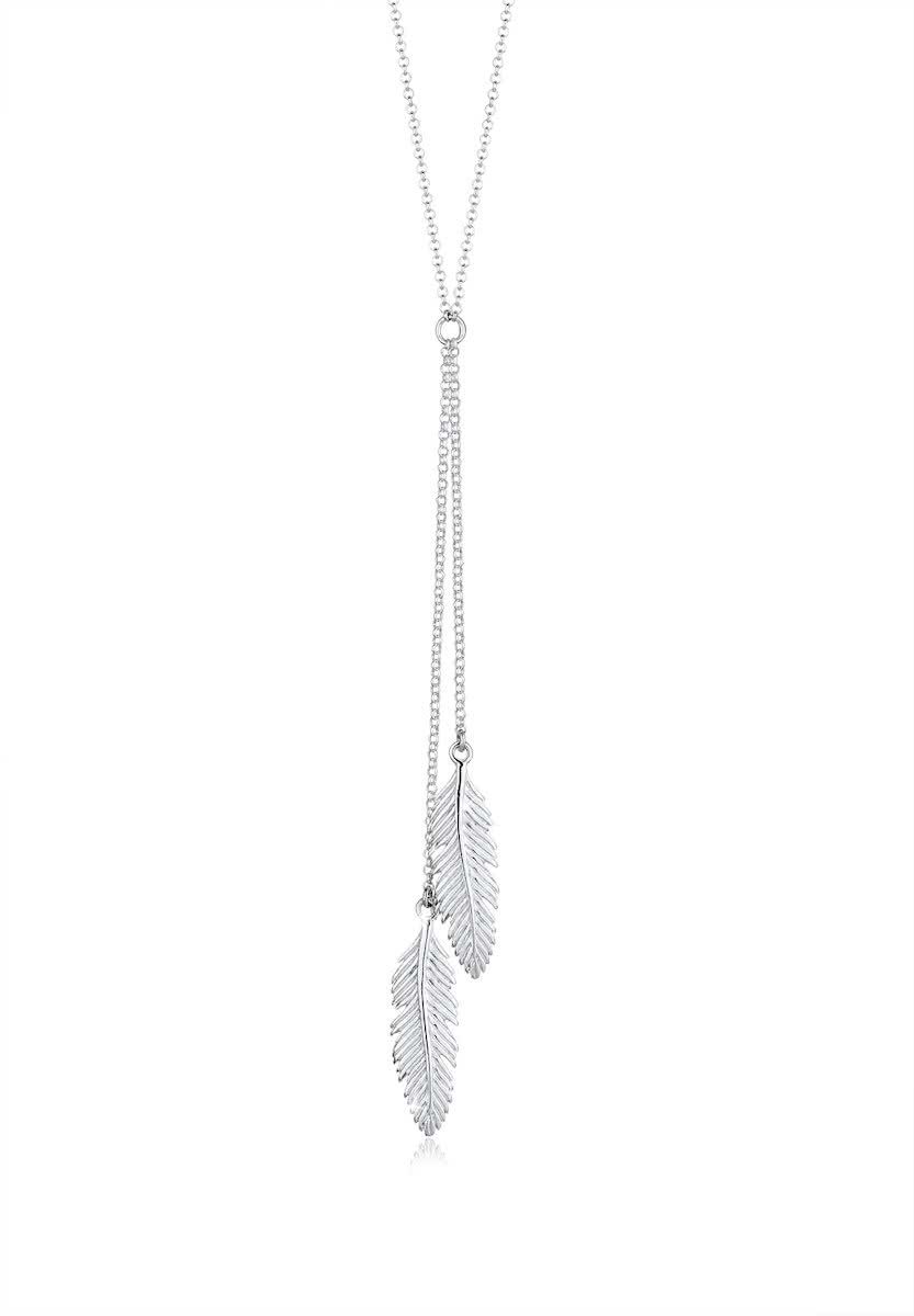 Elli Ketting Y-Chain Veer Boho 925 Sterling Zilver