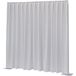 Wentex P&D Rideau occultant 7.67 oz/yd² (USA) blanc - 11′ × 8′ ≈ 3,35 m × 2,44 m (L × H) - plissé