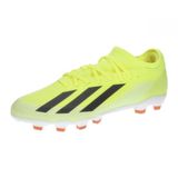 adidas X Crazyfast League Multi-ground Boots Voetbalschoenen, uniseks, Zonnegeel / Core Black / Cloud White, 42 EU