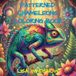 PATTERNED CHAMELEON: COLORING BOOK