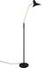 TRIO TRAVELLER - Vloerlamp - Zwart-goud - excl. 1x E27 4 W - Flexibel