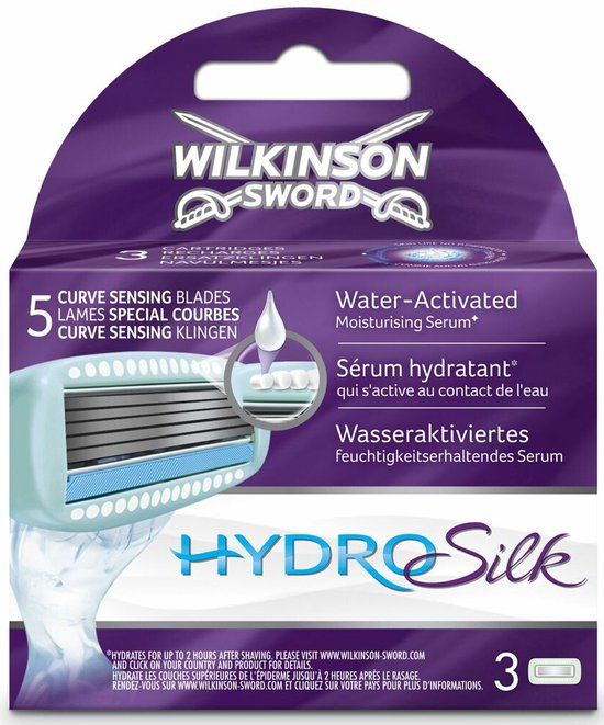 Wilkinson Sword - HYDRO Silk for Women - 3 stuks - Navulmesjes