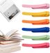 Ibenzoa® Set de 6 Marque-pages automatiques en silicone