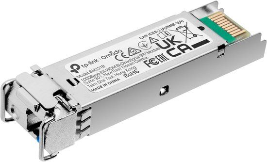 TP-Link Omada SM321B netwerk transceiver module Vezel-optiek 1250 Mbit/s SFP