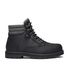 Timberland Britton Road Bottes en cuir imperméables avec doublure chaude Noir