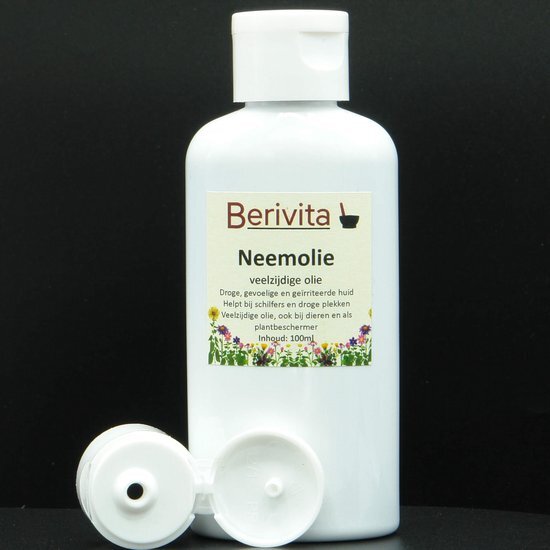 Berivita Neemolie Puur & Koudgeperst 100ml 100% natuurlijk krachtig & puur