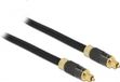 Delock Premium digitale optische Toslink audio kabel met nylon mantel - 8mm / zwart - 3 meter