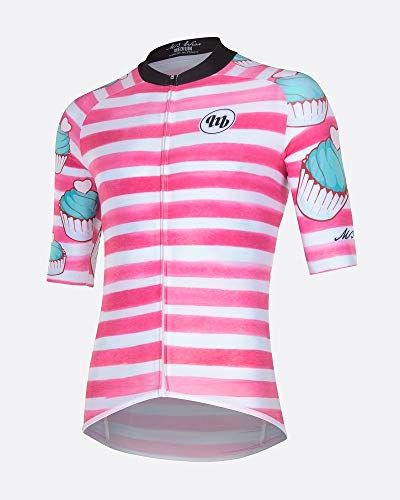 MB Wear Pastry Unisex volwassenen, roze/wit/blauw, turquoise, FR: L (maat fabrikant: L)