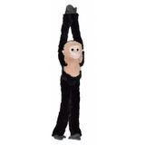 Wild Republic Peluche Capucin junior 51 cm - Noir