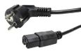Driepolige aansluiting 10 A/250 V, 1,8 m lengte, ideaal voor huishoudelijke apparaten en elektrische apparaten.