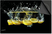 Dietrix Inductie Beschermer - 81x52cm - Splash Citroen Schijfjes