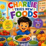 Charlie Tries New Foods: A Fun Picture Book About Trying New Foods, Building Confidence, and Healthy Eating for Kids Ages 3–7
