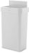 FlinQ Arvento Prullenbak - 50 Liter - Wit - Kunststof - Sensor en Softclose