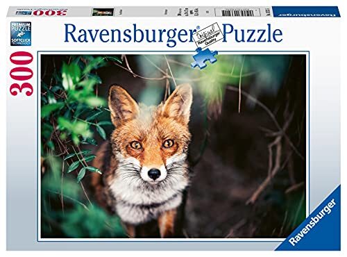 Ravensburger Puzzel 13321 13321-Fox in Meadow-300 stukjes puzzel voor volwassenen en kinderen vanaf 14 jaar