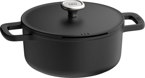 BergHOFF Leo Phantom Kookpot - 24cm - Zwart - 5.6L