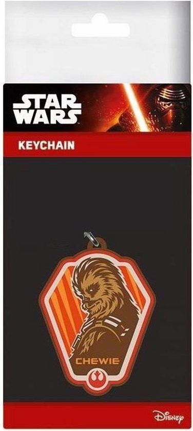 Merchandising Star Wars Sleutelhanger Rubber - Chewie