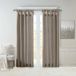 Madison Park Faux zijden gordijn enkel paneel voor privacy, 50 x 120 cm tin