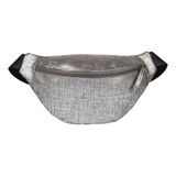 Clairefontaine 410204C Kleopathra heuptas van leer, zilver, 30 x 16,2 cm