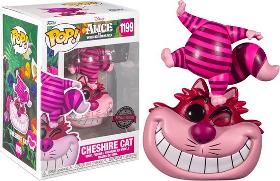 Funko Pop! Disney Cheshire Cat Stand on Head Special Edition (Alice in Wonderland)