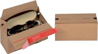 Colompac Eurobox Size S, binnenformaat 195 x 95 x 90 mm, bruin