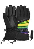 Reusch Vrouwen Fingerhandschuhe Demi R-TEX® XT Zwart-Meerkleurig