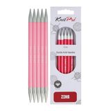 KnitPro Zing sokkennaalden 15cm 2.00 - 8.00 mm Multikleur Metaal