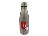 Atlético de Madrid roestvrijstalen waterfles, lekvrij, letter A, rood, 550 ml, metallic, officieel product