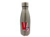 Atlético de Madrid roestvrijstalen waterfles, lekvrij, letter A, rood, 550 ml, metallic, officieel product