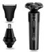 Maestro MR-678 Tondeuse à barbe Batterie 7 mm Noir