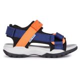Geox BOREALIS TIENERS Sandalen - Marineblauw/Oranje - Maat 31