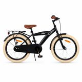 SJOEF Urban Jongensfiets 20 inch - Kinderfiets 6 t/m 8 jaar - Mat Zwart