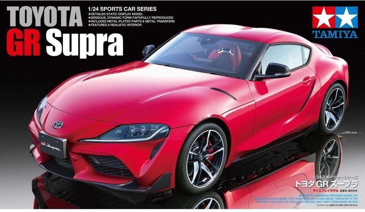 Tamiya 24351 Toyota GR Supra Auto (bouwpakket) 1:24