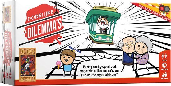 999 Games Dodelijke Dilemma's - Actiespel - Partyspel