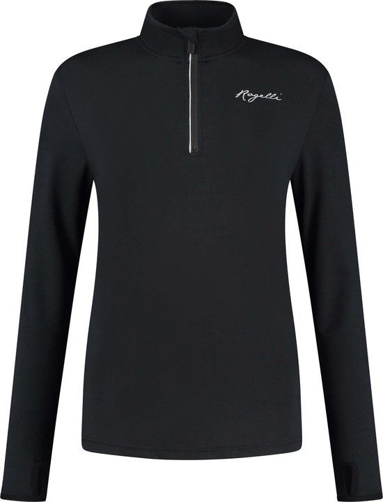 Rogelli Core Hardloopshirt Dames Lange Mouwen Zwart XS