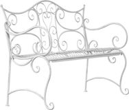 CLP Tara Banc de jardin antique/blanc