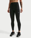 Nike Sportlegging One Seamless Front Dames Zwart Maat L