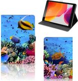 B2Ctelecom iPad 10.2 2019 | iPad 10.2 2020 | 10.2 2021 Flip Case Vissen