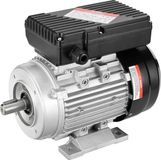 VEVOR 0,55 kW AC-motor 1400 Tpm AC 220-240V 4,5A 1-fase 19mm Spline-as
