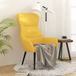 Maison Exclusive fauteuil tissu jaune moutarde