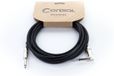 Gitaarkabel Cordial Elements Instrumentkabel - Jack 6,3 mm Haaks en Recht - Nikkel Contacten - 3 m - Zwart