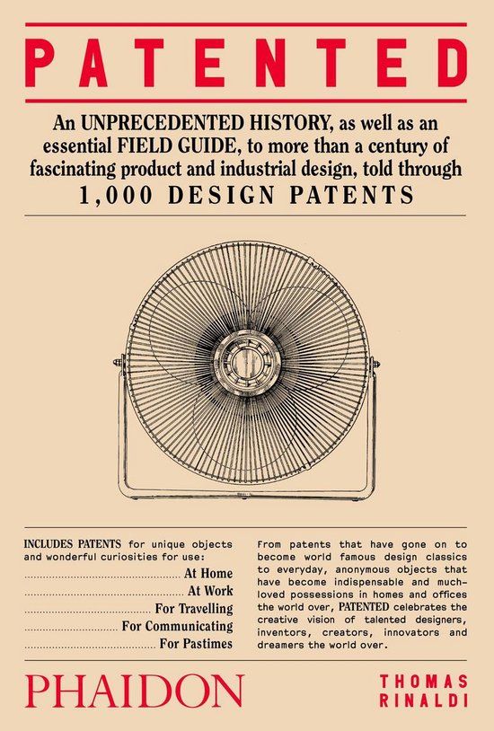 Patented: Phaidon Press Ltd Patented: 1,000 Design Patents