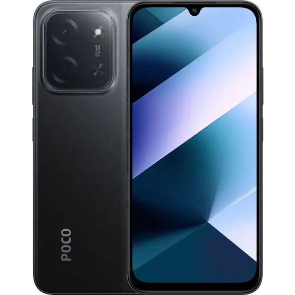 POCO C85 6.9" Dual SIM 4G Smartphone - 6GB/128GB - Black