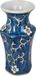 HD Collection Vaas Porselein Blauw 8x8x16,5cm