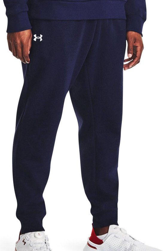 Under Armour UA Rival Fleece Joggers Heren - Blauw - Maat XL