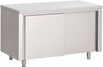 Tafelkast met 2 Schuif Deuren | 140x70x(H)85cm