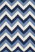 Safavieh Vloerkleed Harlow Wol Navy Blauw 91x152 cm