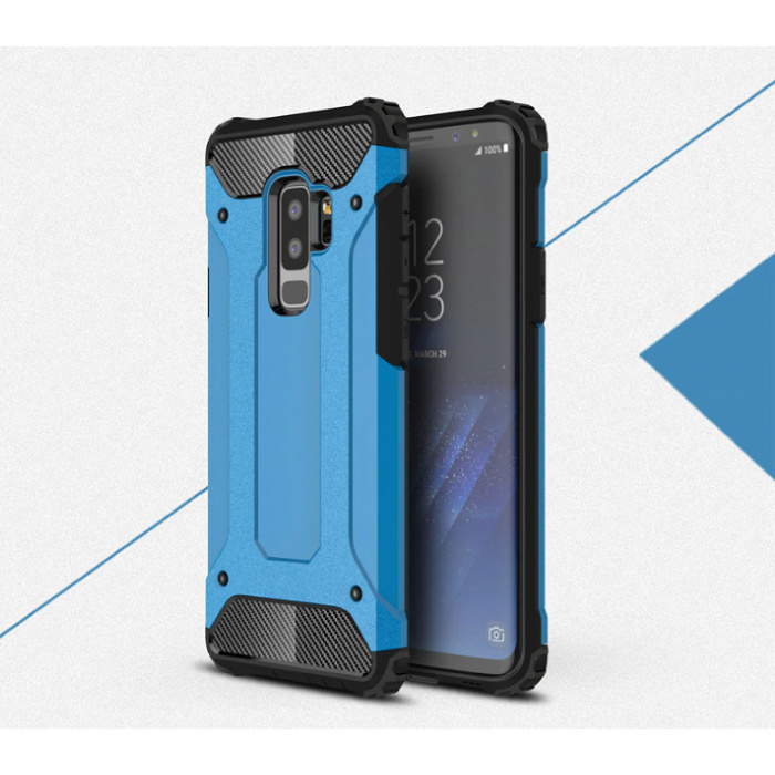 Stuff Certified Samsung Galaxy Note 9 - Armor Case Cover Cas TPU Hoesje Blauw