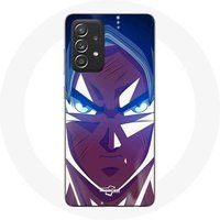 Maniacase Hoesje voor Samsung Galaxy A52 Dragon Ball Goku Boos gezicht