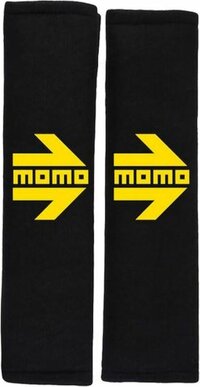 MOMO SHP001B Seat Belt Pads (2 uds) Black